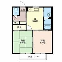 ディアコート本興寺 Cの間取り