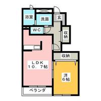 レインボーヒルズⅢの間取り