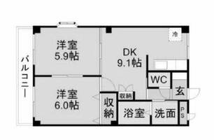 BELLE MAISON301の間取り