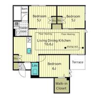 物件の間取り画像