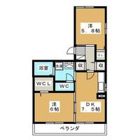 エクセラン彩の間取り