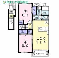 物件の間取り画像