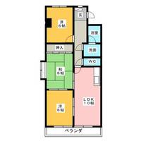 アプローズⅡの間取り