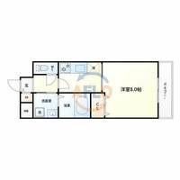 OAK弥栄の間取り