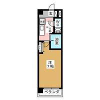 パークフラッツ金山の間取り