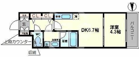 物件の間取り画像