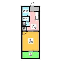 Bell Trees 東柳原 Bの間取り