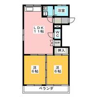一社センターハウスの間取り