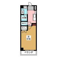 愛知県名古屋市名東区社台3丁目(マンション)の賃貸物件の間取り