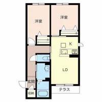 大阪府和泉市太町(アパート)の賃貸物件の間取り