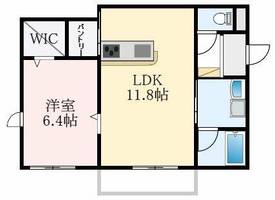 大阪府和泉市池田下町(アパート)の賃貸物件の間取り