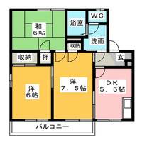 リバーサイド中島の間取り