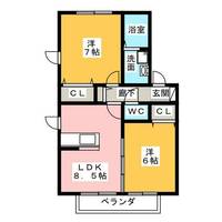 ディアコートの間取り