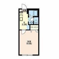 マノワール中浜の間取り