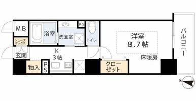 物件の間取り画像