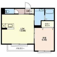 グリチーネドゥーエの間取り