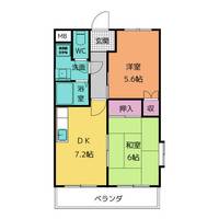 鈴の木ハイツ A棟の間取り