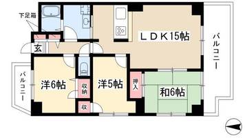物件の間取り画像