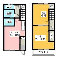 COSMO HOUSE Nの間取り
