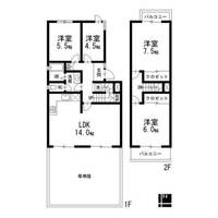 サニーヒル表山3号棟の間取り