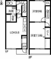 物件の間取り画像