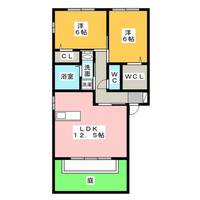 パルケ香久山の間取り