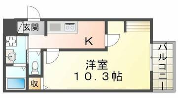 エヌエムサンカンテキャトフ C棟の間取り