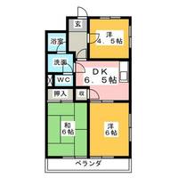 スカイハイムの間取り