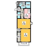 パビヨン鳴海の間取り