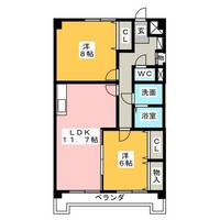 ソレイユ朝宮の間取り