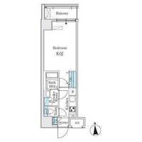 プレイズシード名駅北504の間取り