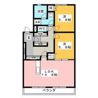 シャトー清城の間取り