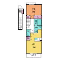 アルカンシェルTDの間取り