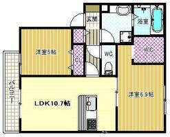 物件の間取り画像