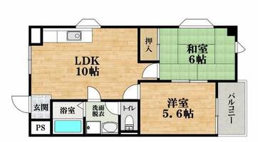 物件の間取り画像