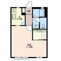 ヴューテラス湊 A棟の間取り