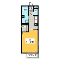 サウスエイト勝川の間取り