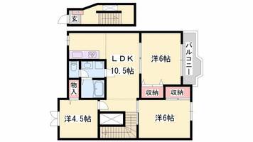 物件の間取り画像