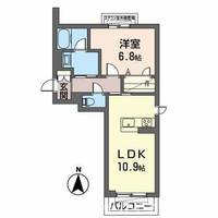 加東市木梨(エスポワール木梨)301の間取り