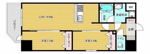 物件の間取り画像
