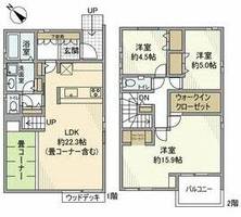 物件の間取り画像