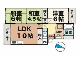 物件の間取り画像