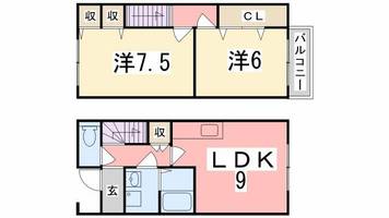 物件の間取り画像
