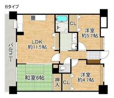 物件の間取り画像