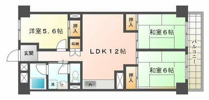 物件の間取り画像