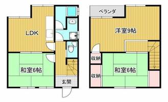 物件の間取り画像