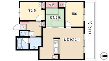 物件の間取り画像