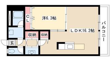 物件の間取り画像