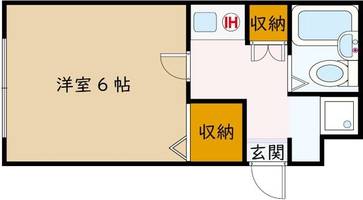 大阪府豊中市服部元町2丁目(マンション)の賃貸物件の間取り