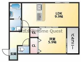 物件の間取り画像